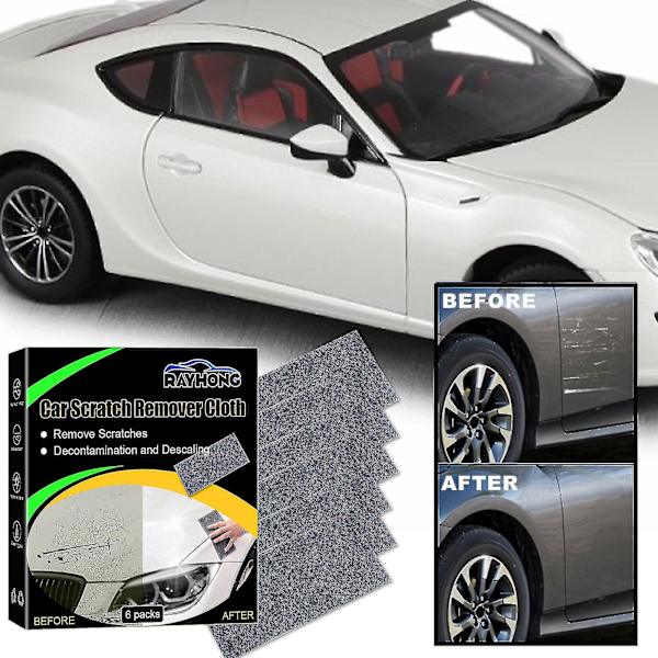 6 st Nano Sparkle Duk Bil Reparation Duk Nano Magic Duk För Bil (ZYH)