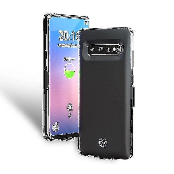 7000mah bärbar laddningsfodral för Samsung Galaxy S10 (svart)  (DPD)