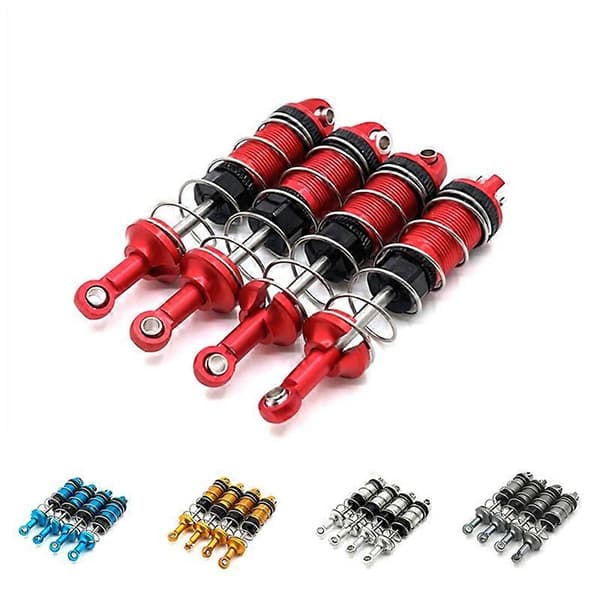 4 stk. metal til HBX 16889 16889A 16890, Titanium