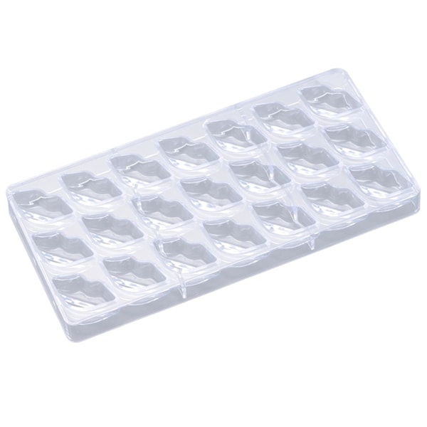 21 Läppformad Chokladform Låg Temperatur Resistent Matformning Form för Bakning  (ZYH) 27.5*13.5*2.5cm