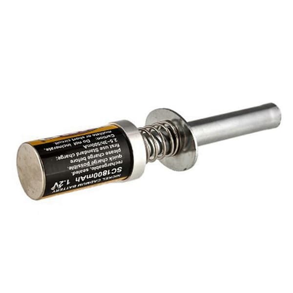 2X til 80101 1800MAh 1.2V Gløderørsstarter Egnet til RC Bil 1/8 1/10 80101 Genopladelig Gløderør