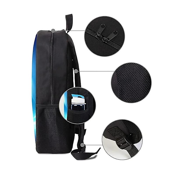 3-pack Skibidi toalett barnryggsäck pojke skolväska för tonåring ryggsäck anime pojkar flickor anime tecknad film skolväska Mochila  (ZYH)