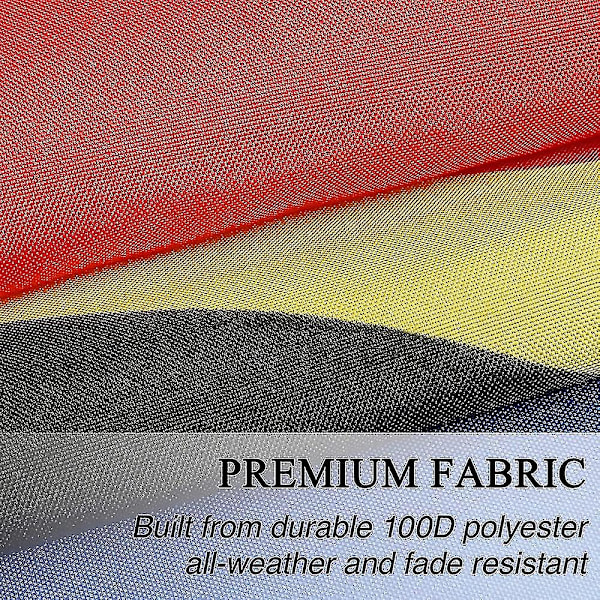 Born Pretty 3x5 Historisk flagga av Eritrea Flagga Polyester Tryckt Nationell Banner För Dekor (ZYH) 60 x 90cm