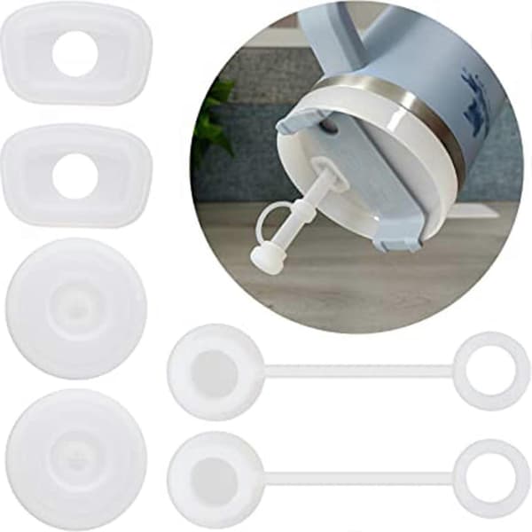 Silikon Spillskydd Halm Toppskydd Enkel Installation Läcksäkert Halm Toppskydd