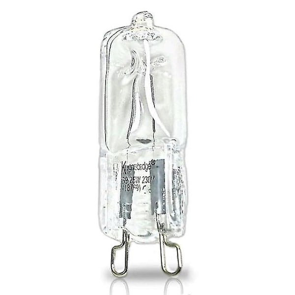 2 st G9 Ugnslampa Hög Temperatur Resistent Hållbar Halogenlampa Lampa För Kylskåp Ugnar Fläktar 40W 500 Pin Lampa 230V  (ZYH)