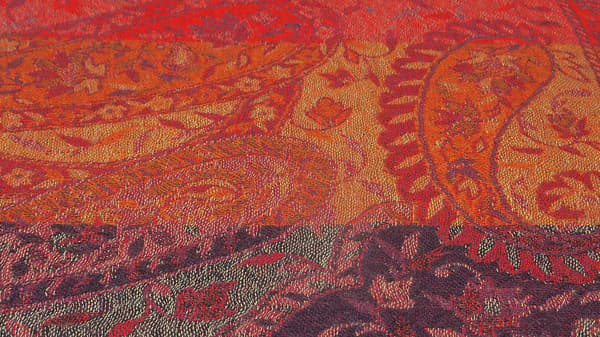 Skjerf 9099 i fin pashminaull Heritage Range fra Pashmina & Silk