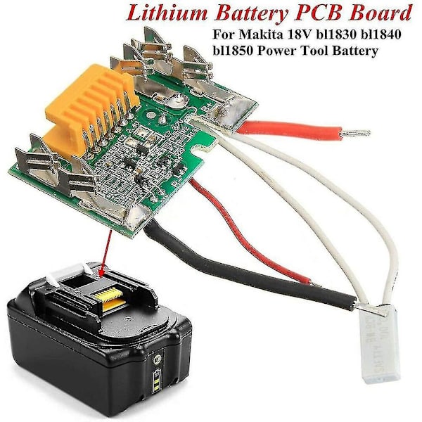 3 st Li-ion batteri 18v ersättnings Pcb kretskort för 18v 3ah 6ah Bl1830 Bl1815 Bl1845 Bl1860 Bl18  (ZYH)