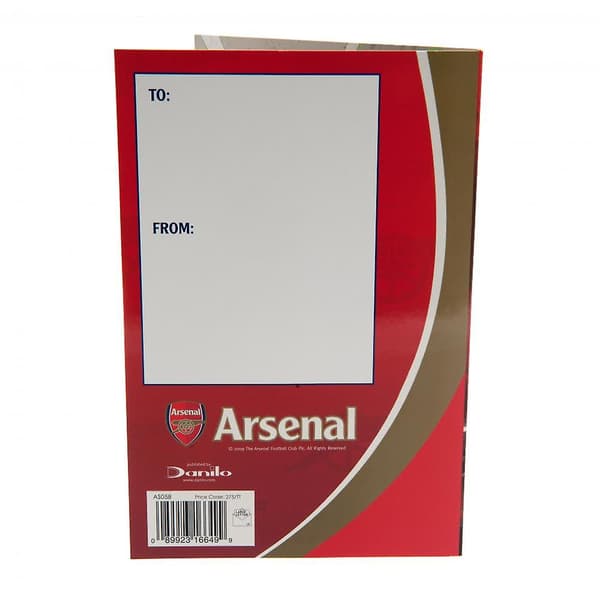 Arsenal Fc Pop-up Bursdagskort