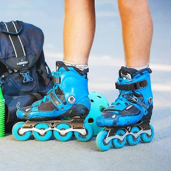 2 Sett Erstatning Inline Skate Stropp Skøytesko Energi Stropp Skate Stropp Spenner Skruer for Menn