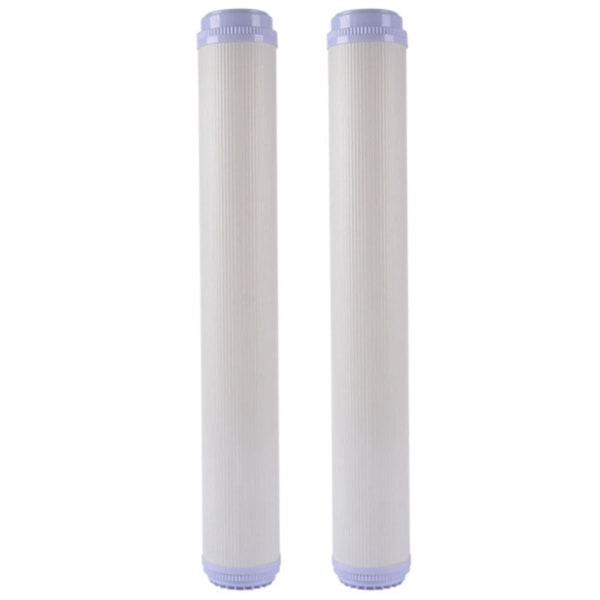2x 20 tum Ultrafiltrering Uf Membranfilter Element Platt Mun Universal Vattenrenare Filter E  (ZYH)