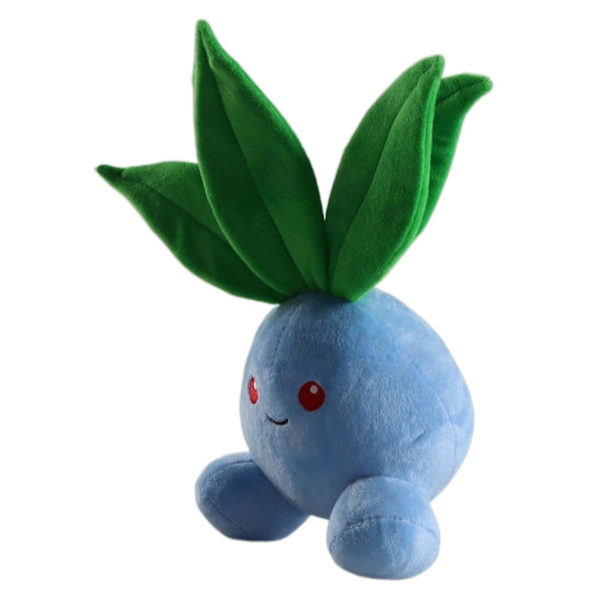 Kawaii Oddish Plyschleksak Mjukt Stoppat Spel Figur Oddish Plyschdocka För Barn Fans Kollektion  (ZYH)