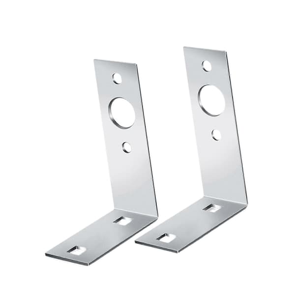 2x Tilhenger Lys Braketter L Form Deler Forhåndsboret Hull Passer De Fleste Tilhengere