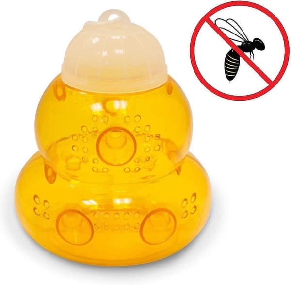Getingfälla / Hängande bålgetingfälla (2-pack) - Naturlig och ekologisk anti-getinglösning (fälla)