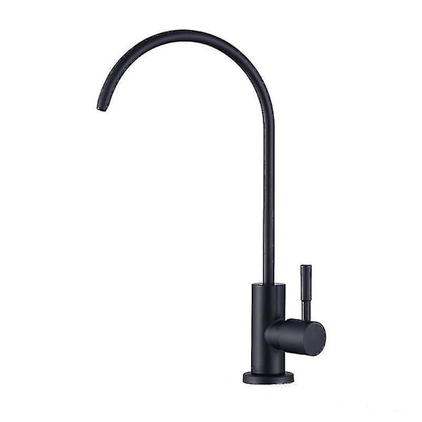 Svanhals vattenrenare kran omvänd osmos dricksvatten filter kran rostfritt stål 1/4&quot; Keramisk kärna (ZYH) sliver