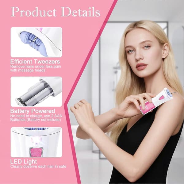 Glabrouse Hud Epilator, 2025 Ny Glabrouse Hud Hårfjerner for Kvinner Ansikt