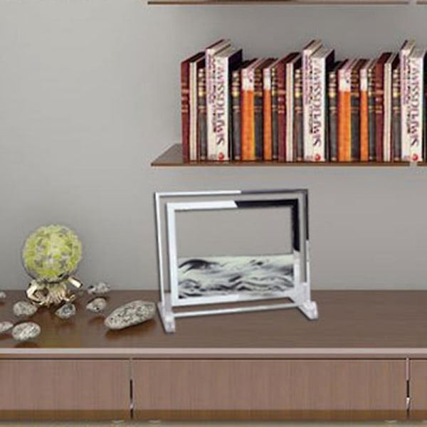 3d Landscape Moving Sand Painting Dynamic Sand Picture Flowing Sand Painting Hourglass Decor  (DPD)