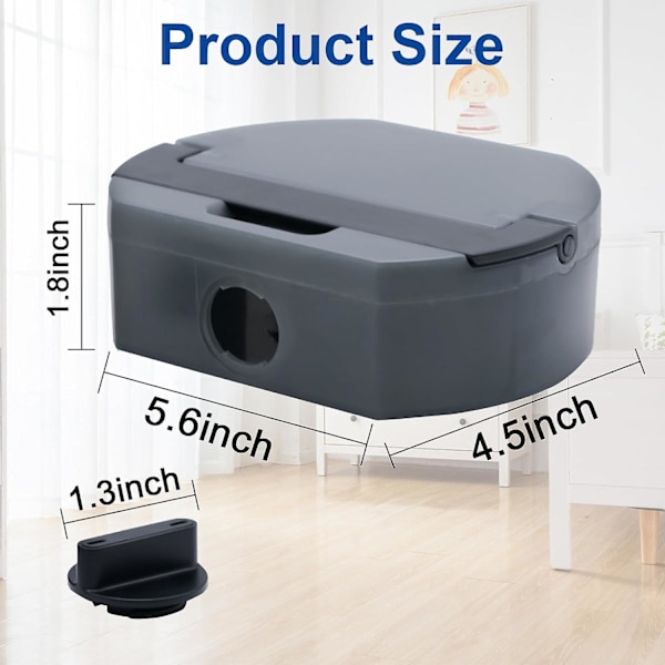 Ersättningsvattentankbox kompatibel med IROBOT Braava Jet M6-serien Robotmopp (6110) (6012) (6112) (6113) Ultimate Robot Vacuum Mop (ZYH)