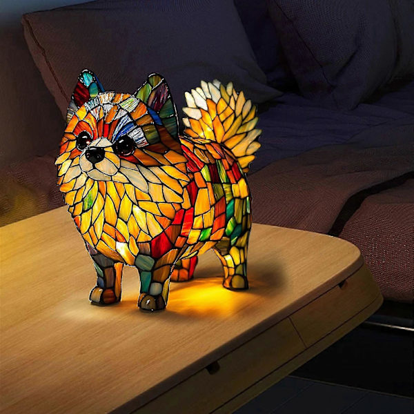 Lampe - Gravhund Lampe LED Lys Ornament