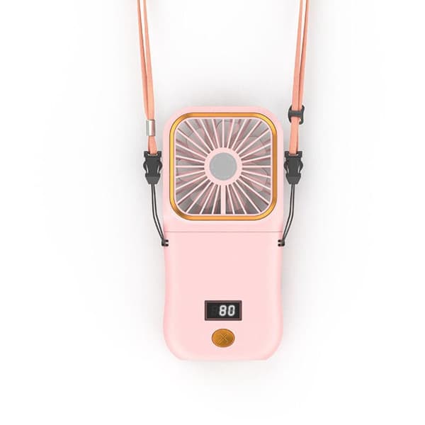 Minilommefan. Kompakt og støjsvag ventilator med tre hastigheder. Bord-/bærbar ventilator.