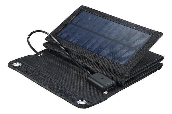 20w Solar Oplader Foldbart Solpanel Med Døre
