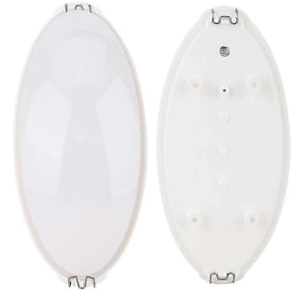 2 stk. Sauna Lampe Sauna Belysning Sauna Lys, LED Sauna Lys Dampbad 18*6.5cm
