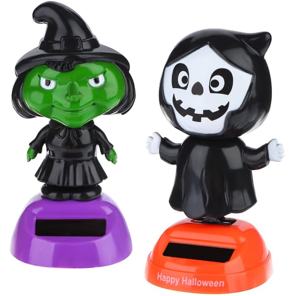 2 stk. Solcelleleke Dukke Dansende Figur Leke Bil Dashbord Danser Dekor Ornament