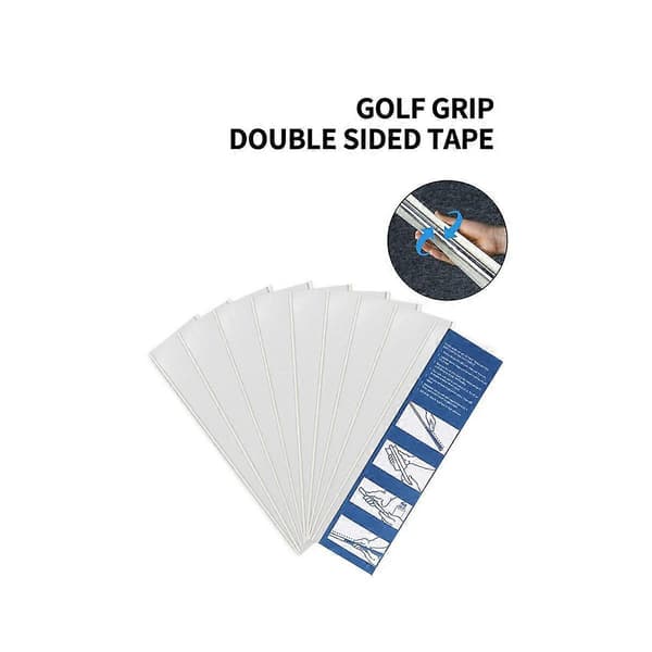 13 st Golf Grip Tape Dubbelsidig Golfklubbgrepp Förklippta Gummiremsor