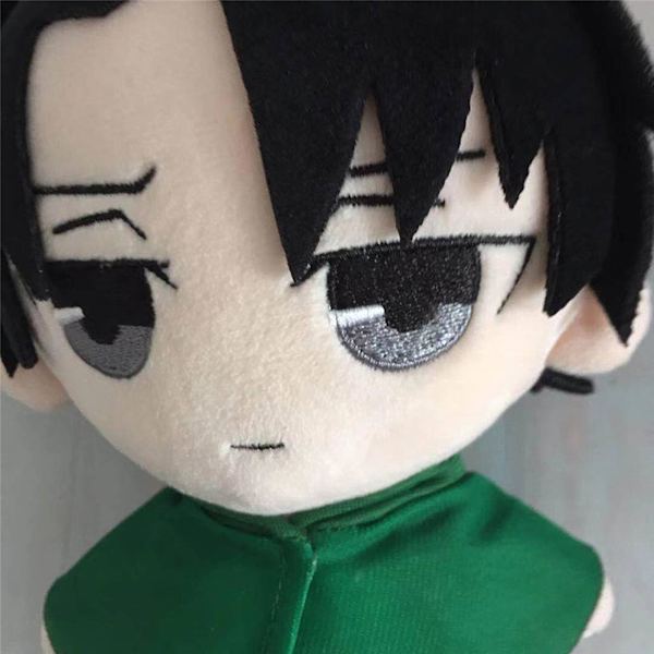Anime Attack On Titan Plyschdocka Leksak 7.8\" Levi Ackerman Plyschfigur Plushies Gåvor Samlarobjekt Cosplay Rekvisita För Fans  (ZYH)