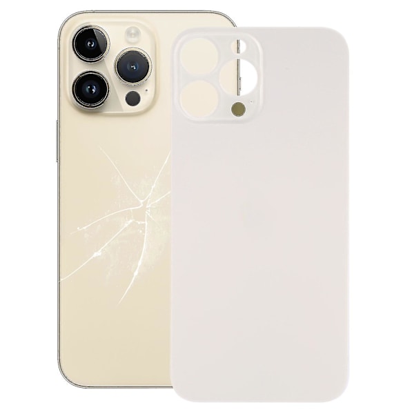 Enkel utbytesglasbaksida för iPhone 14 Pro Max (DPD) Gold