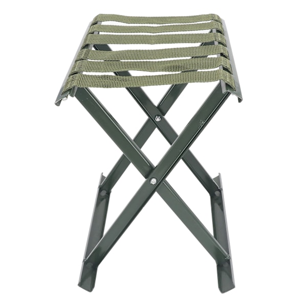 Hopfällbar utomhuspall, bärbar, kraftig, belastning 60 kg, campingstol för promenader, vandring, fiske 1602-2 typ B  (ZYH)