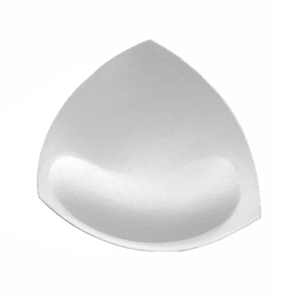 1 par ersättnings BH-kuddar Bikini Push Up Pad BH-inlägg Underkläder Pad  (ZYH) White