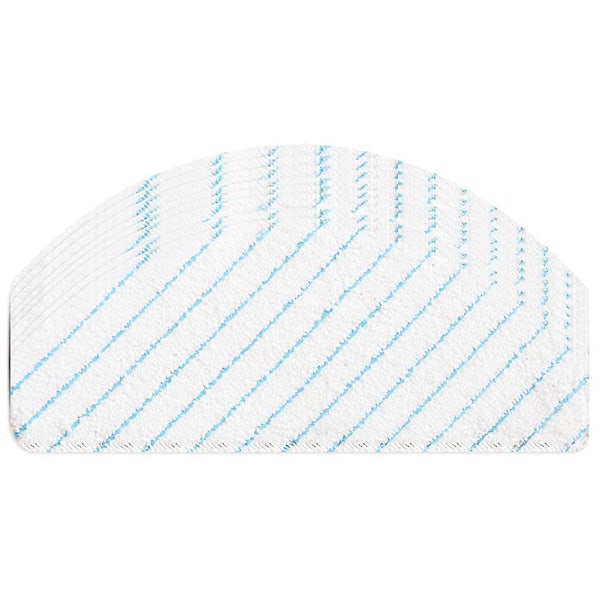 100 st disponibel mikrofiber moppdynor för Deebot Ozmo T8 T9 Aivi N8 Pro+ dammsugardelar (ZYH)