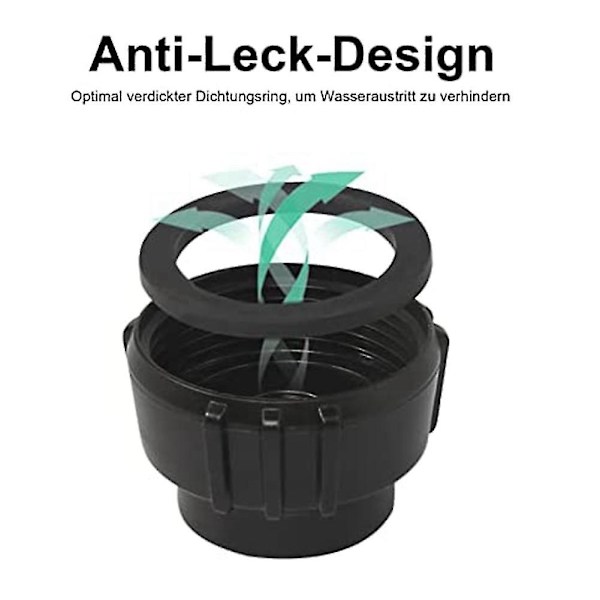 Vattenfilter trädgårdsslang, 3/4 tums vattenfilter Set med 5 filterinsatser + 2 Quick A (ZYH)