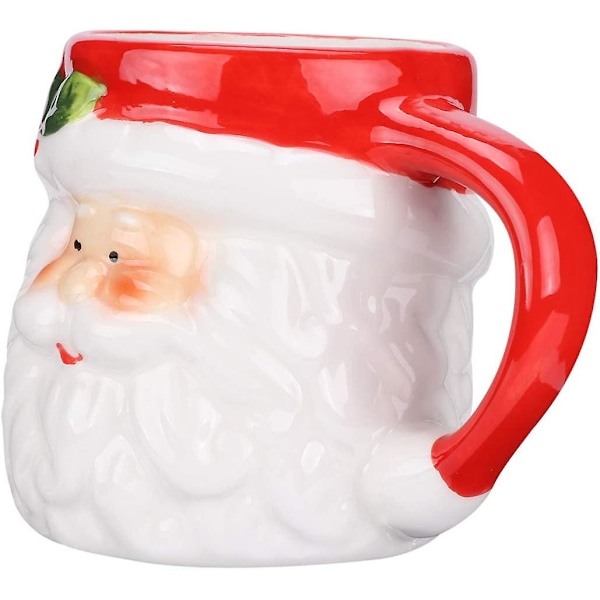 Julmugg Santa Claus Keramisk kaffemugg Julklapp (DPD)