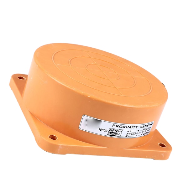 Induktiv närhetssensor 80 mm räckvidd NPN-utgång 3-tråds NC-sensor 6-36 V DC (ZYH)
