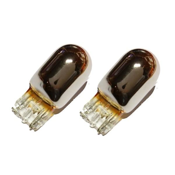 7440 w21w wy21w T20 Chrome indikatorlampa diadem w3x16d Chrome (ZYH)