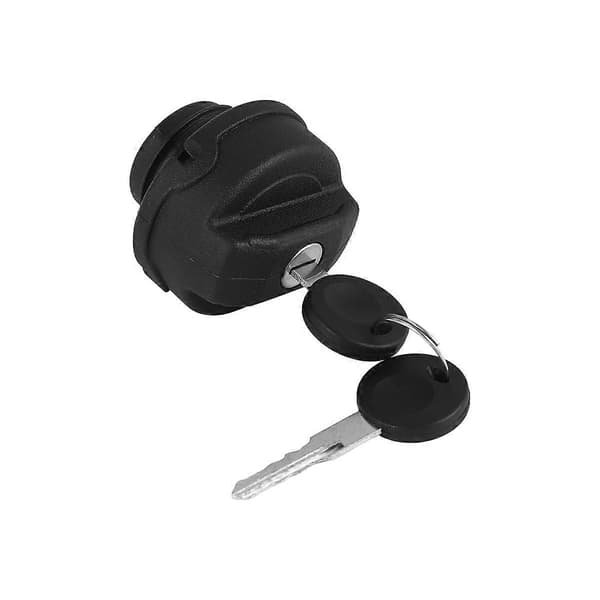 Svart Tanklock Låsbar Tank Bränsletanklock för