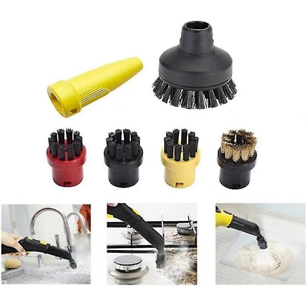 6 delar för Karcher Sc1 Sc2 Sc3 Sc4 ångtvättdelar (ZYH) As Shown