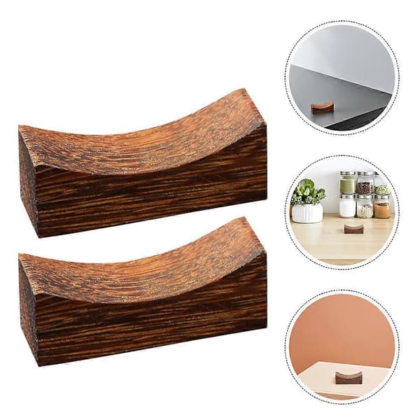 Chopstick-holder i tre for multifunksjonell bruk, 32 stk., kaffe
