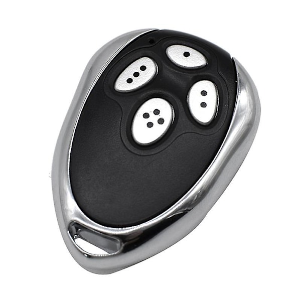2ST Garage Gate fjärrkontroll för Alutech AT-4 AR-1-500 AN-Motors AT-4 ASG1000 AT4 AT 433MHz Rolling Code (DPD) Black  silver