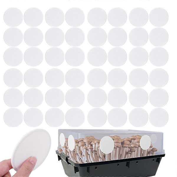 2.5In Monotub Klebende Filter Disker - 2MM Tykke Monotub Filter Disker