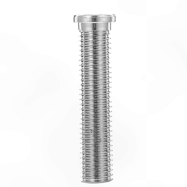 Silver Diskho Avloppsskruv Ersättning för Köksunderhåll, 60mm Säker Passform, Enkel Förpackning
