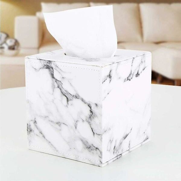 Square Tissue Box (marble)  (ZYH)