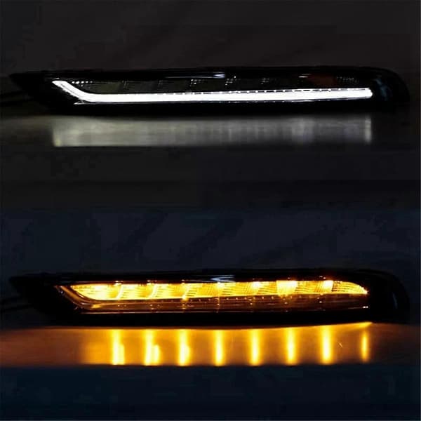 Bil LED DRL Kørelys til Porsche Macan 95B Base S Turbo GTS SUV 2014-2018