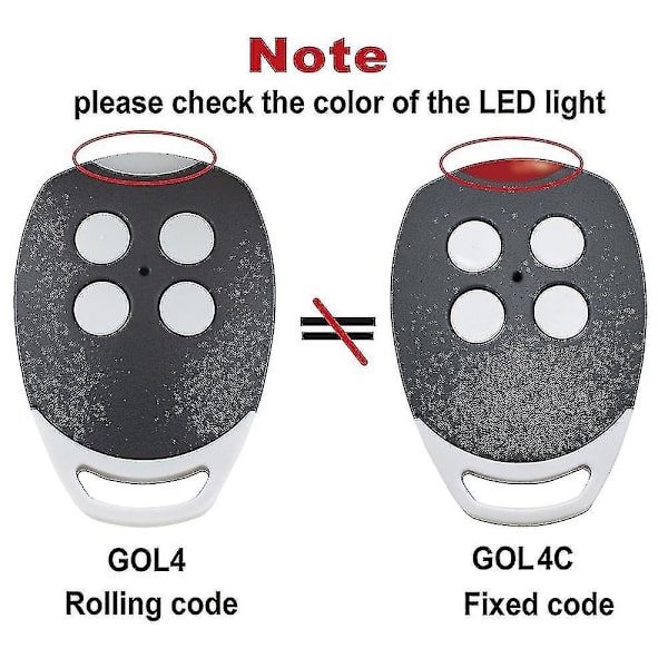Ditec Gol4 Remote Control 43392mhz Rolling Code Entrematic Zen2 Zen4 Zen2w Zen4w Gol4 Bixlg4 Bixlp2 Bixls2 Garage Door Opener  (ZYH)