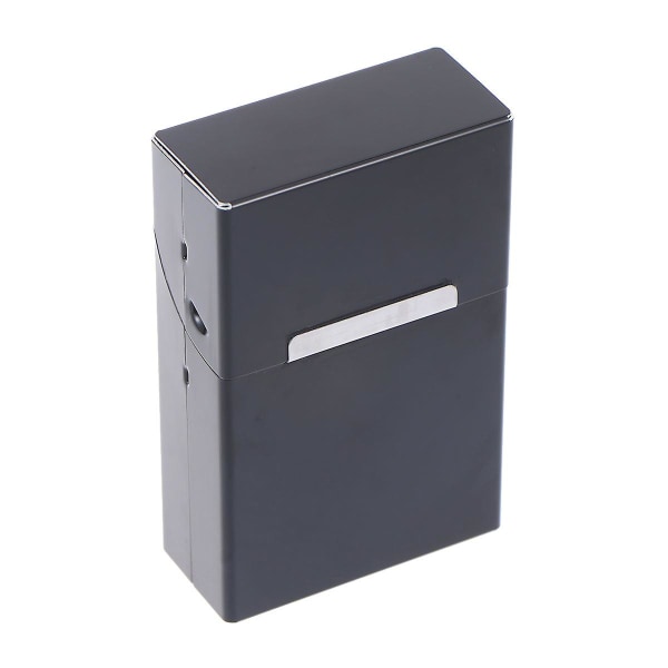 Automatiskt clamshell case med stor kapacitet magnetiskt case (svart) (ZYH) Black 9*6cm
