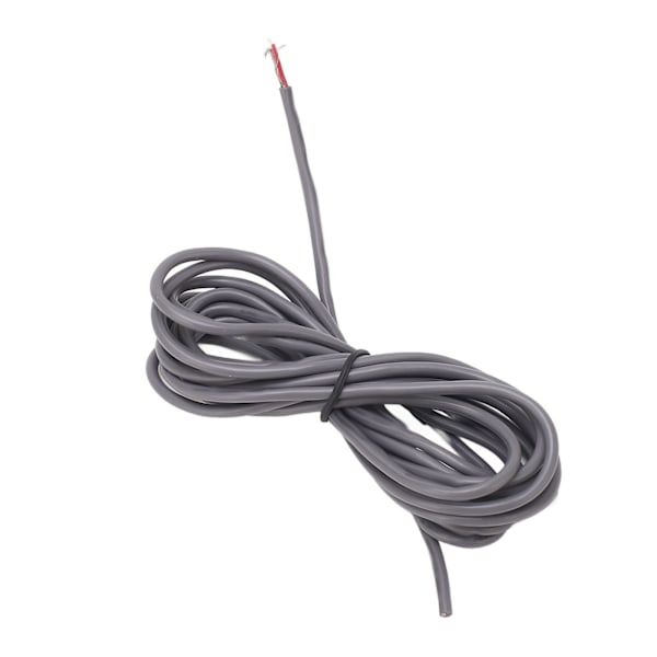 Gitarrkretskabel Grå Färg 2 Ledare 3,2 mm Diameter 3m Gitarranslutningskabel (ZYH)