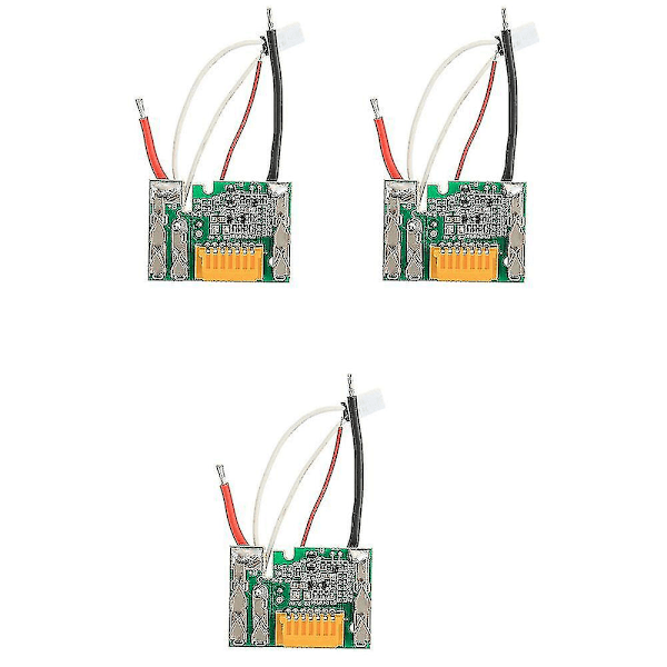 3 st Li-ion batteri 18v ersättnings Pcb kretskort för 18v 3ah 6ah Bl1830 Bl1815 Bl1845 Bl1860 Bl18  (ZYH)