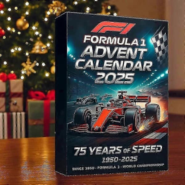 2025 Formula 1 Joulukalenteri Sokkolaatikko