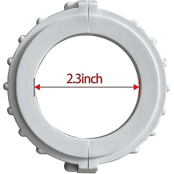 Spa Badkar Värmare Delad Mutter Fackföreningar Med Packning/O-ringar (2 Pack)  (ZYH)
